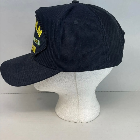 VINTAGE U.S. MILITARY VIETNAM VETERAN BALL CAP HAT MADE USA SNAPBACK ADJUSTABLE - Picture 4 of 6